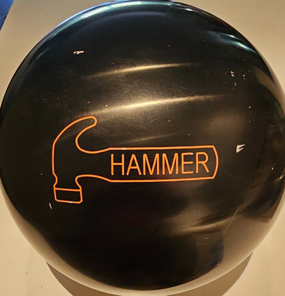 Used 16lb Hammer Raw Solid Black