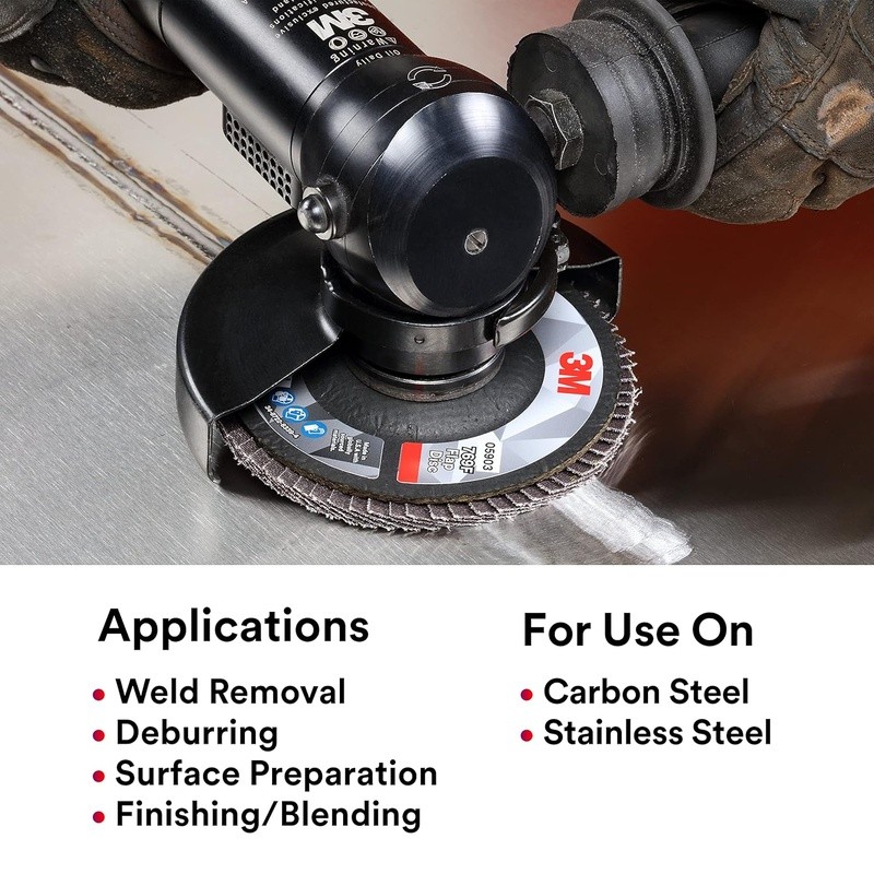 High Performance Flap Disc 4.5in Type 27 Coarse Ceramic Grinding Finishing Tool