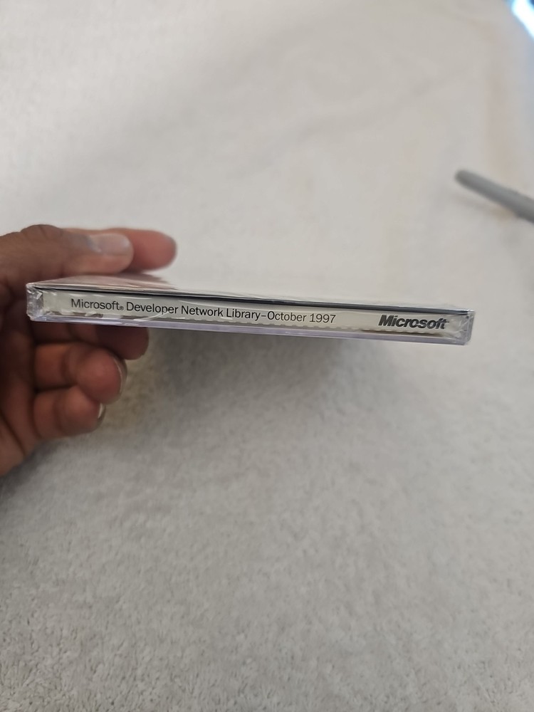 Microsoft Developer Network Library October 1997 2 CDs Brand New Sealed