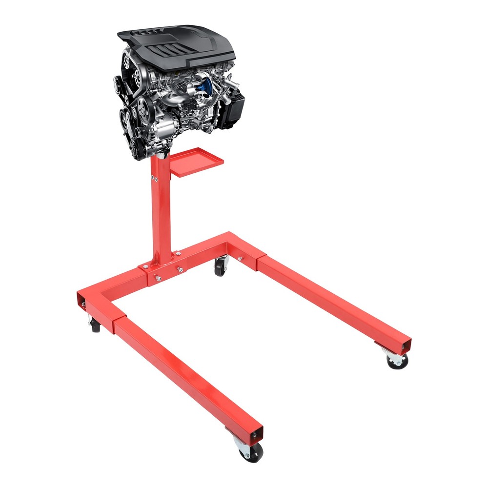 2000 LBS Folding Engine Stand Vehicle Engine Block Stand 360 Degree Head