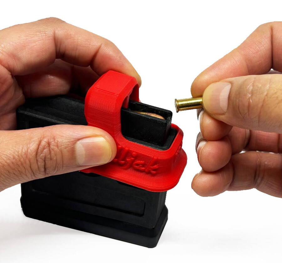 Bergara B14-R 22LR magazine loader, speed loader - Quickie Loader QLB22