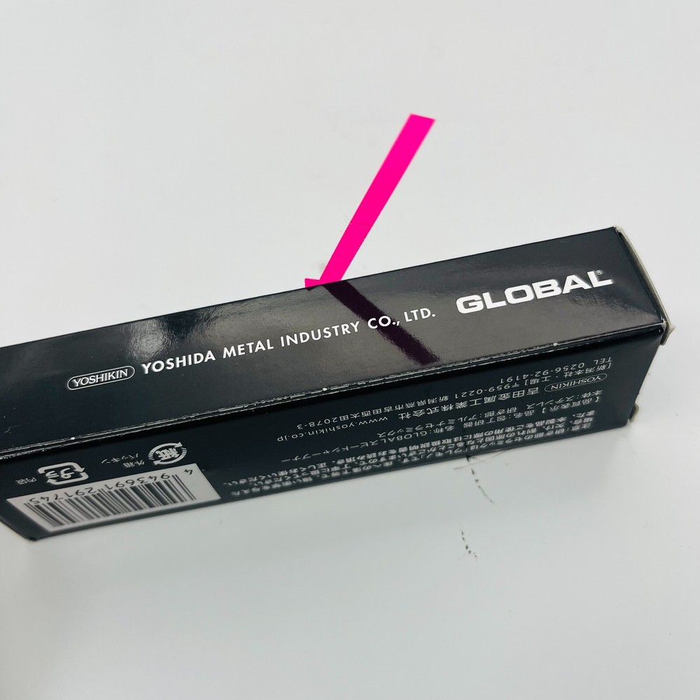 Global Gss-01 Speed Sharpener SilverKitchen Knife Genuine