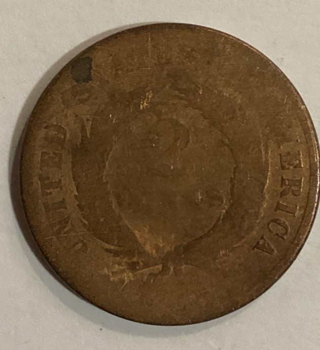 1871 United States Two Cent Coin