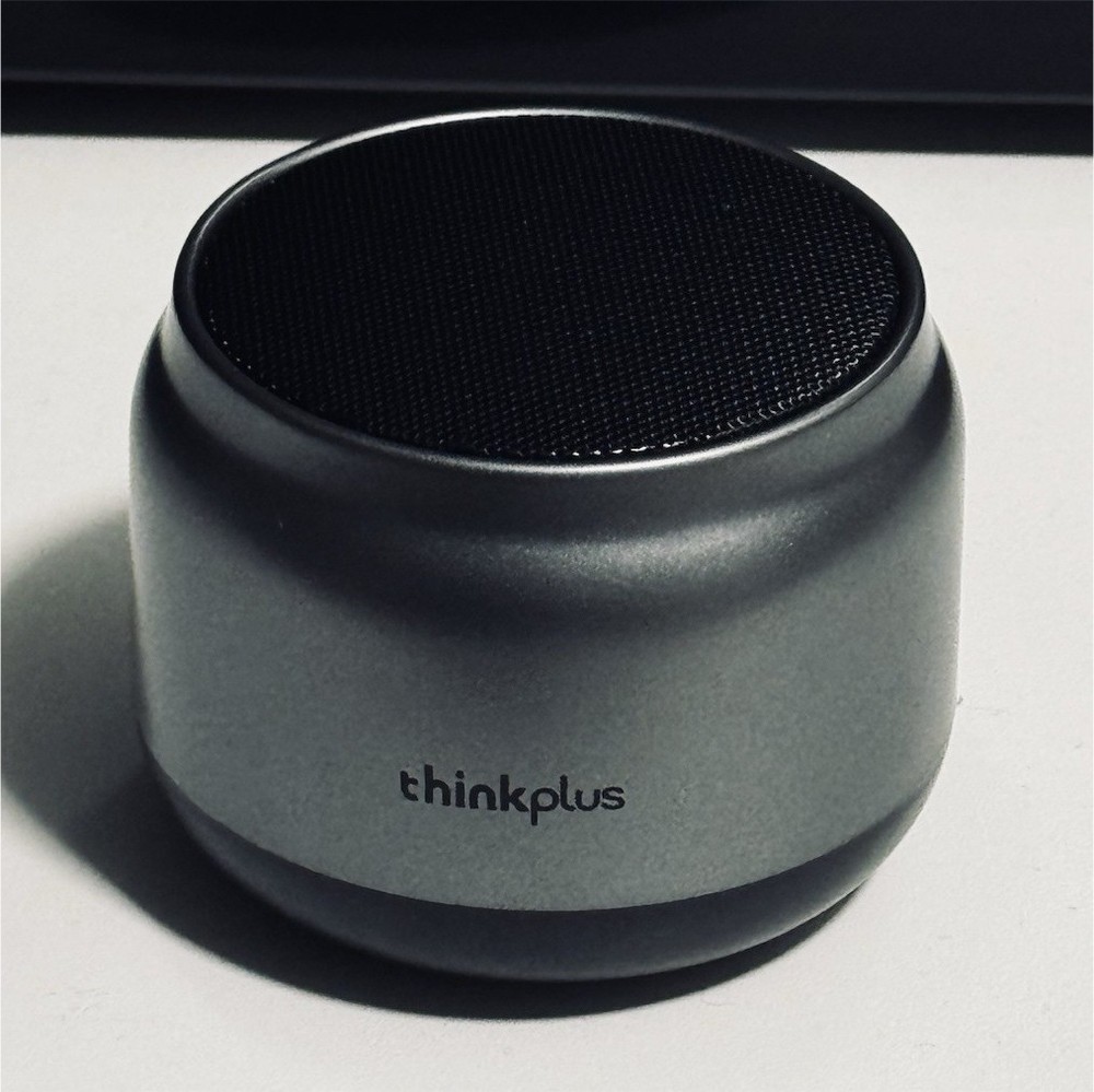 thinkplus K3 Portable Bluetooth Speaker Gray Metal Cylinder Universal