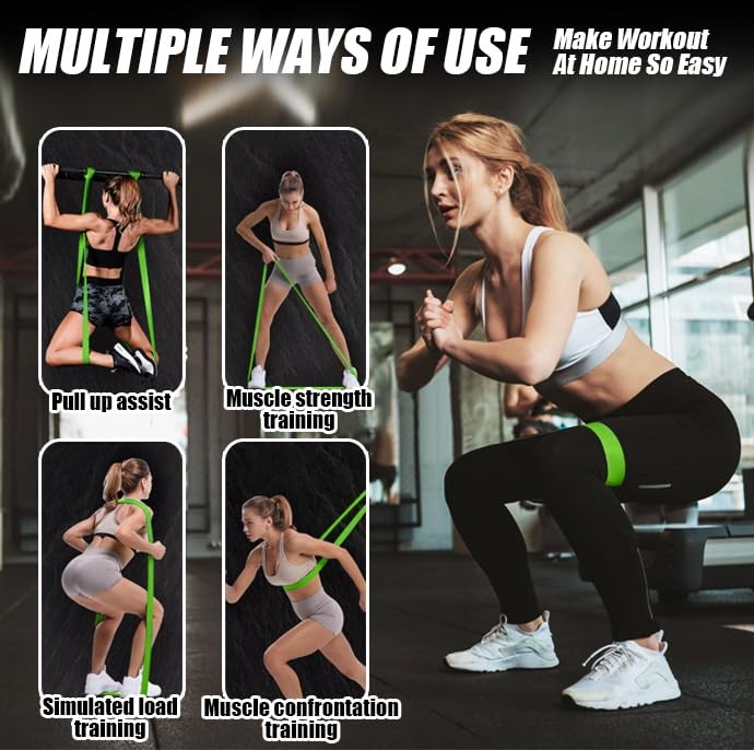 Resistance Bands for Working Out, Pull Up Assistance Bands Set for Men & Wome...
