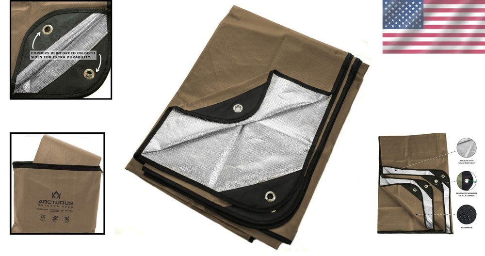 Reflective Thermal Barrier: Camping & Hiking Essential