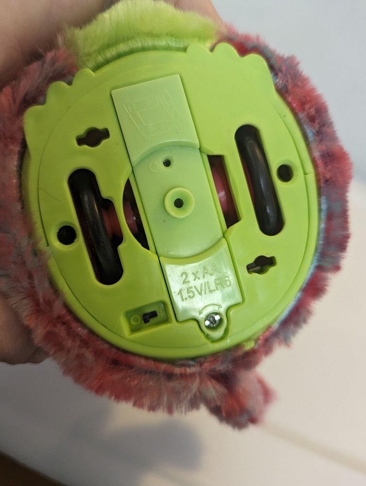 Hatchimals Fabula Forest Pink & Green Owl Spinmaster Interactive Bird Toy *works