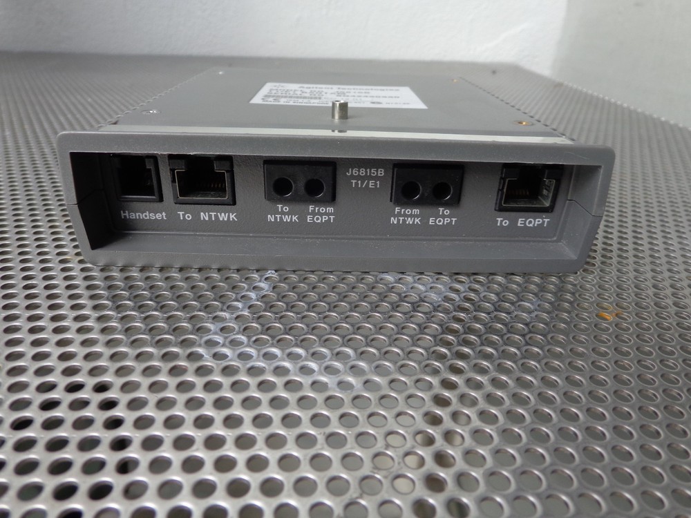 HP Agilent Keysight J6815B TE1-E1 Line Interface Module for Network Analyzer