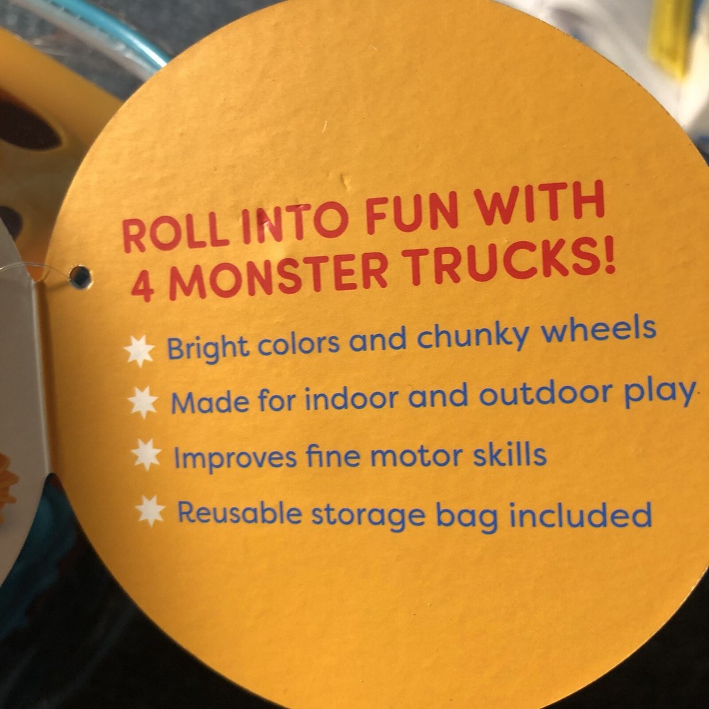 NWT Battat Mini Monster Trucks