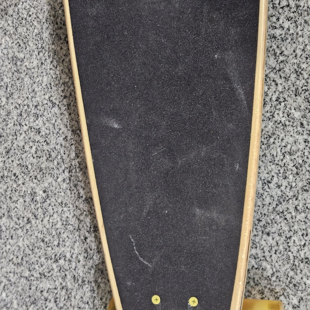 Kryptonics '65 Pintail Longboard 35" Carving Cruiser 60mm Translucent Wheels