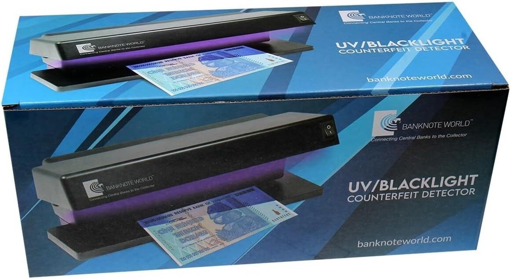 black light uv ultraviolet counterfeit currency detector