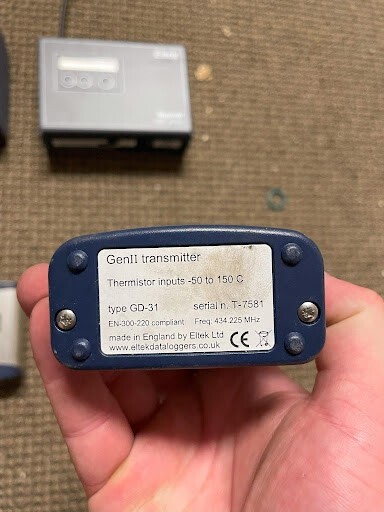 Eltek Gen II Transmitters GD-31 (Temperature Data Loggers)