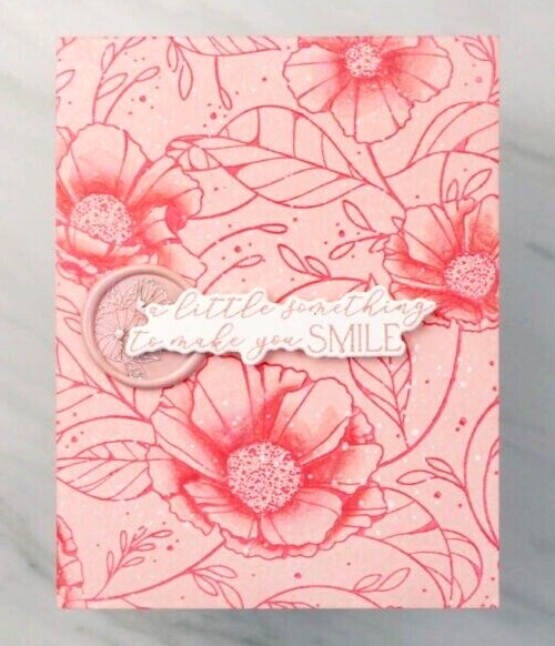 SPELLBINDERS BetterPress COSMOS BACKDROP Letterpress Plate +5pc LAYERED STENCILS