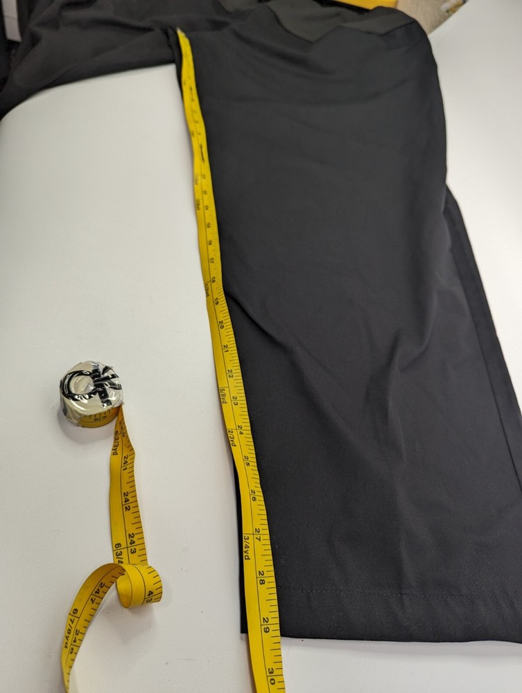 McDonalds Maternity Employee Uniform Work Pants Size 2XL Regular Black
