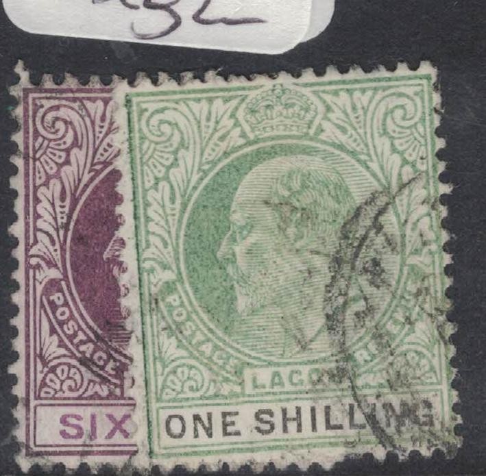 Lagos SG 1904, 49-50 VFU (3fss)