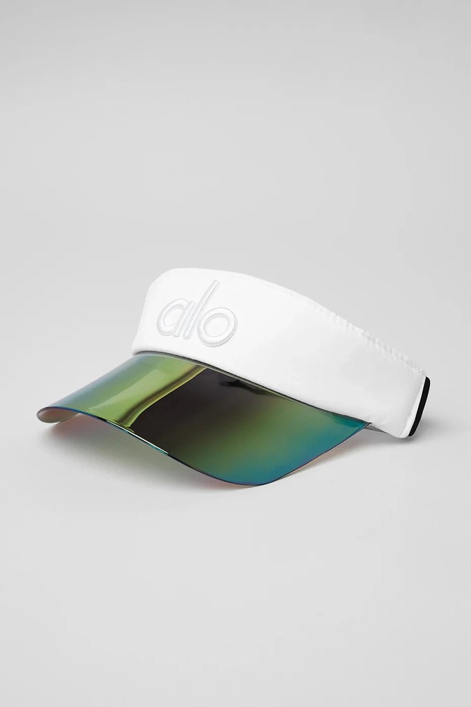 ALO Airlift Solar Visor Hat -White