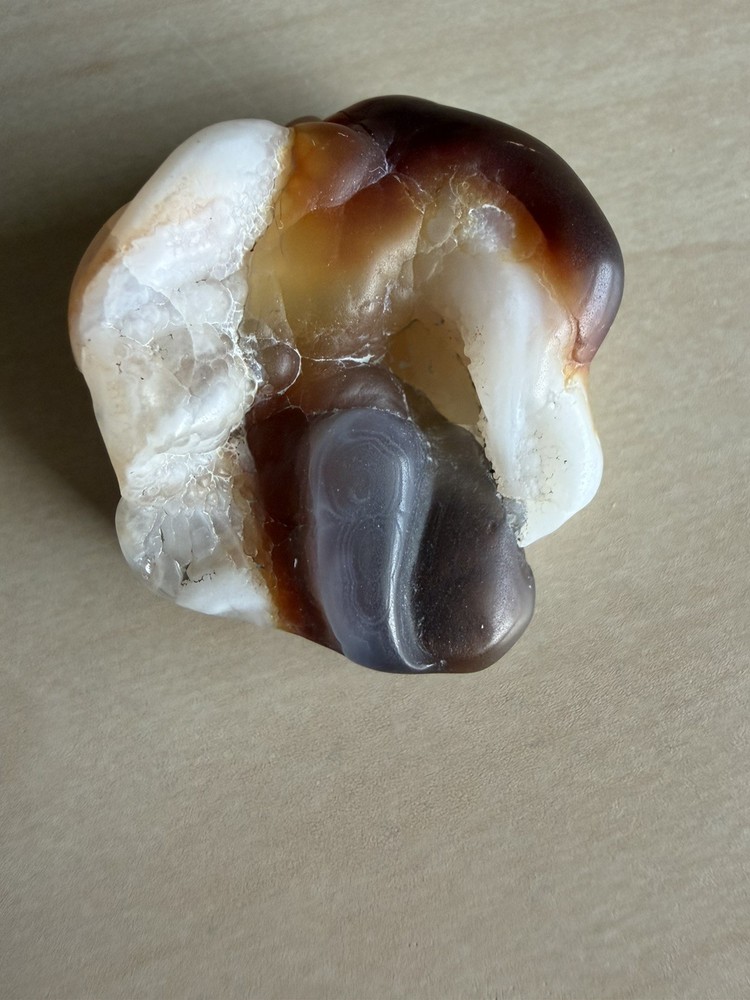 Deer Creek Fire Agate Lapidary Piece Pocket Stone