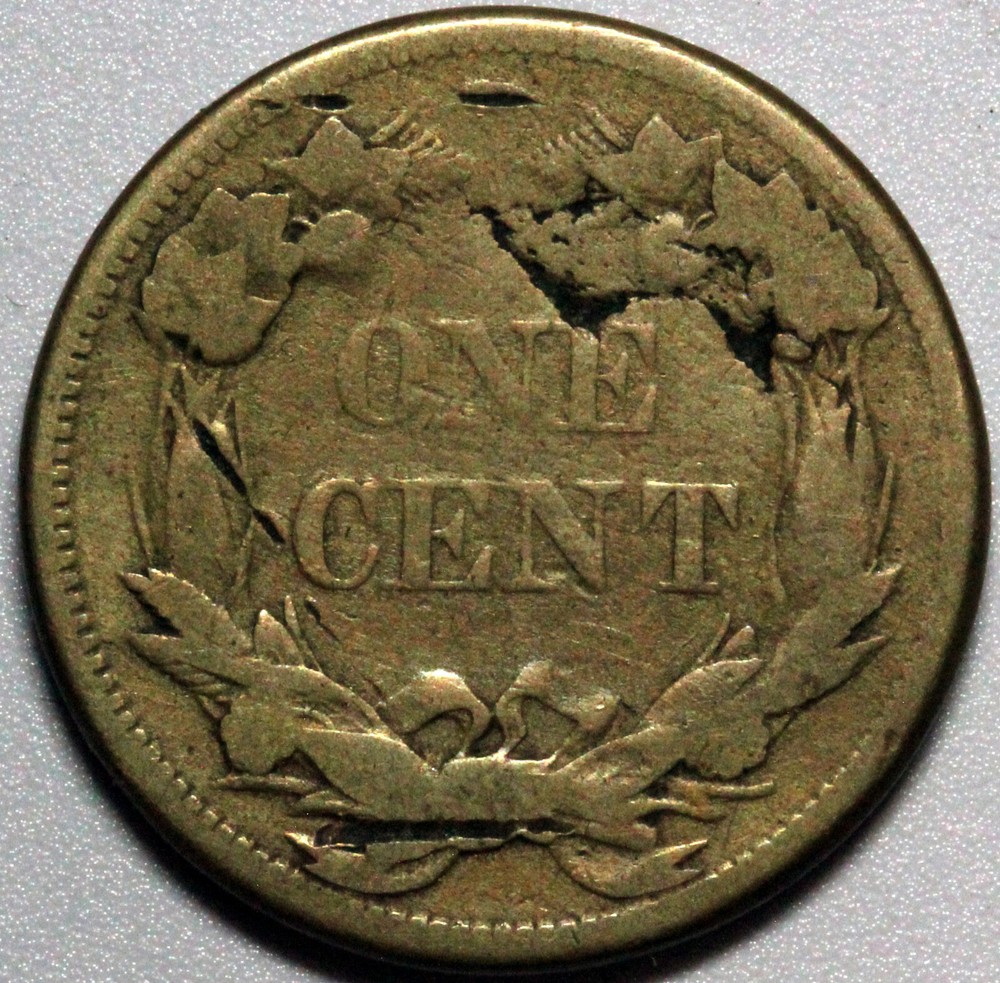 1858 Flying Eagle Cent Sm Letters #A