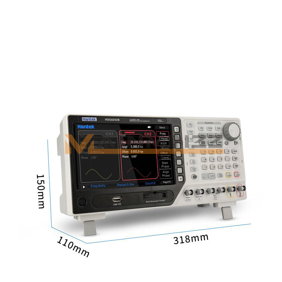 ONE NEW Hantek Arbitrary waveform Function generator HDG6202B
