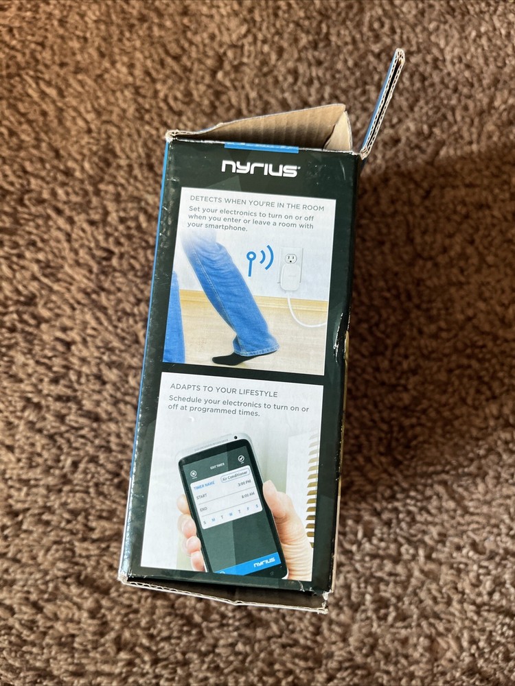 Nyrius Smart Switch - Wireless Power Oulet - New