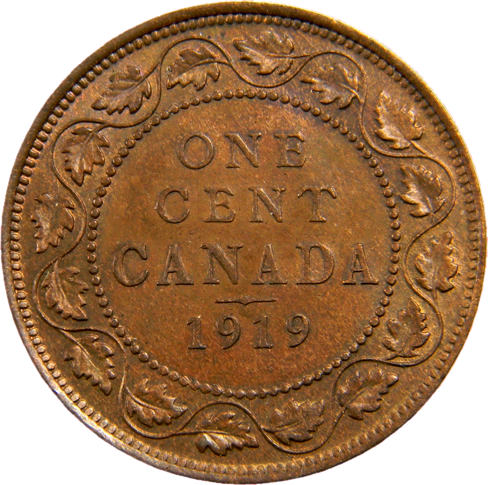 Canada 1919 One Cent (02579)