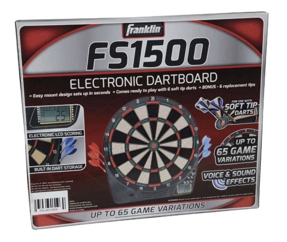 Electronic Dart Board Sets, Soft Tip Electric Dartboard with Digital Scoreboard