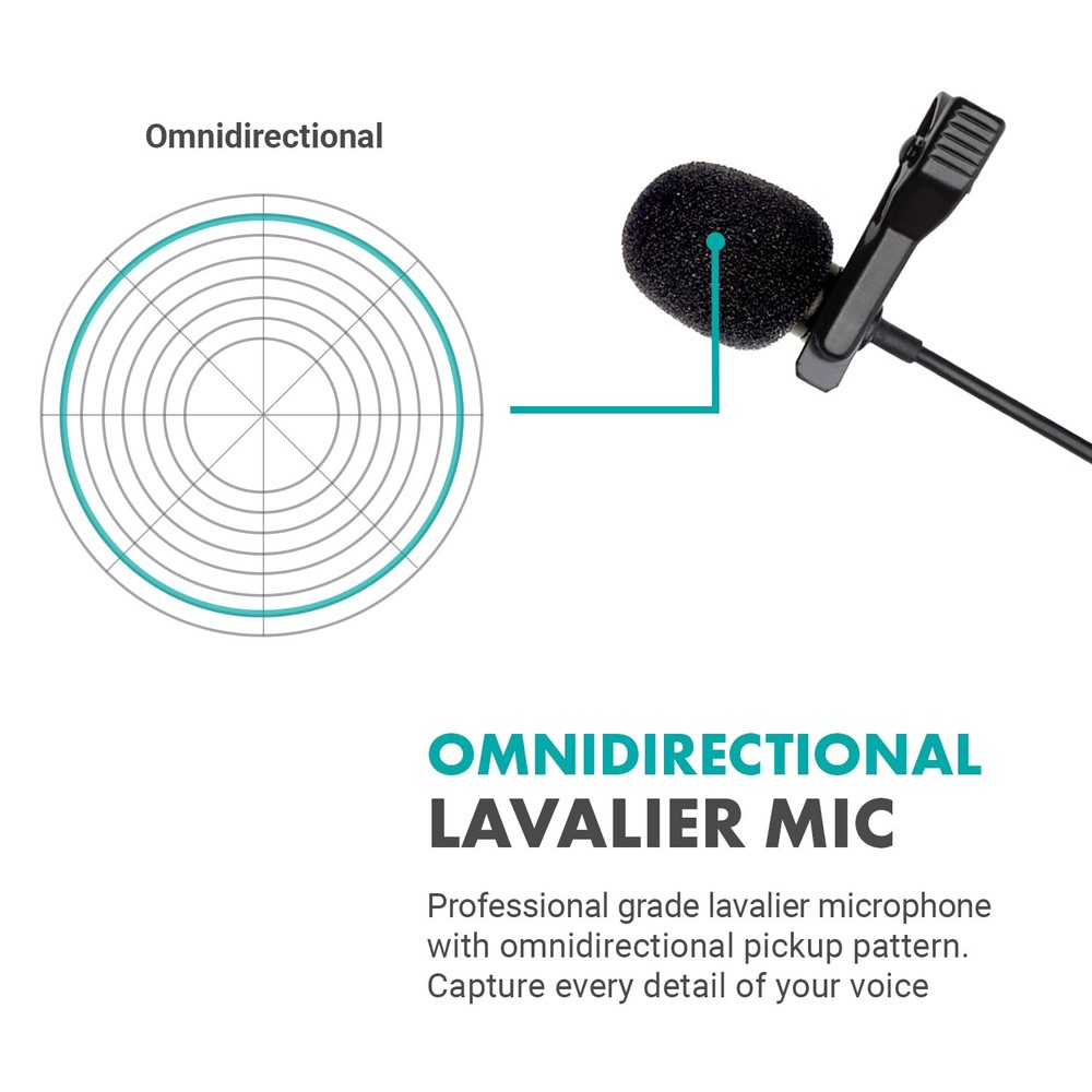 Wmx1ul Usbc Wireless Lavalier Microphone Usb Wireless Lapel Microphone For Compu