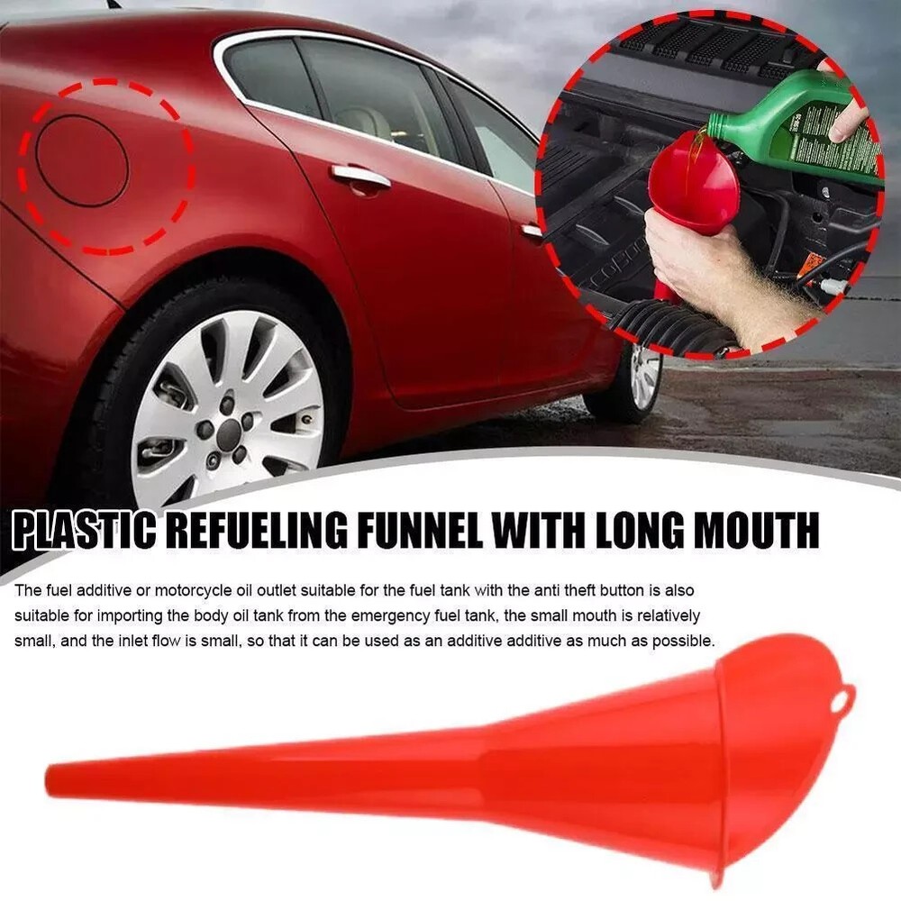 Long Neck Offset Funnel Multi Function Spout Funnel Transmission Filler