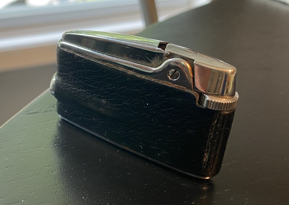 Vintage Ronson Adonis Leather Wrapped Varaflame Lighter