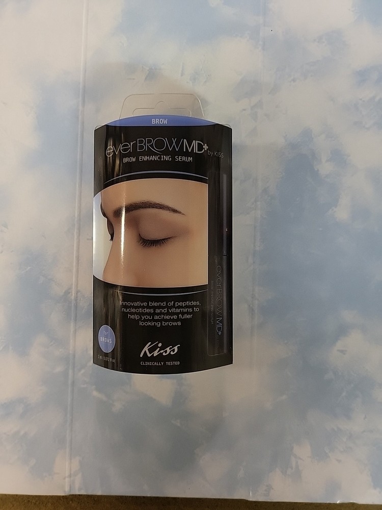 Kiss Everbrow. Brow Enhancing Serum For Helthier Fuller Brows.