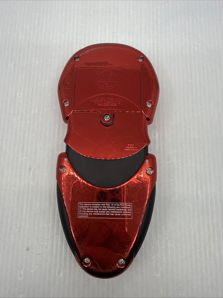WowWee Robosapien Robot Red Metallic Remote Control 2004 Tested Working