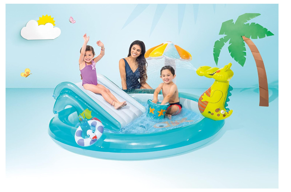 Intex Dino Splash Pool w/ Slide