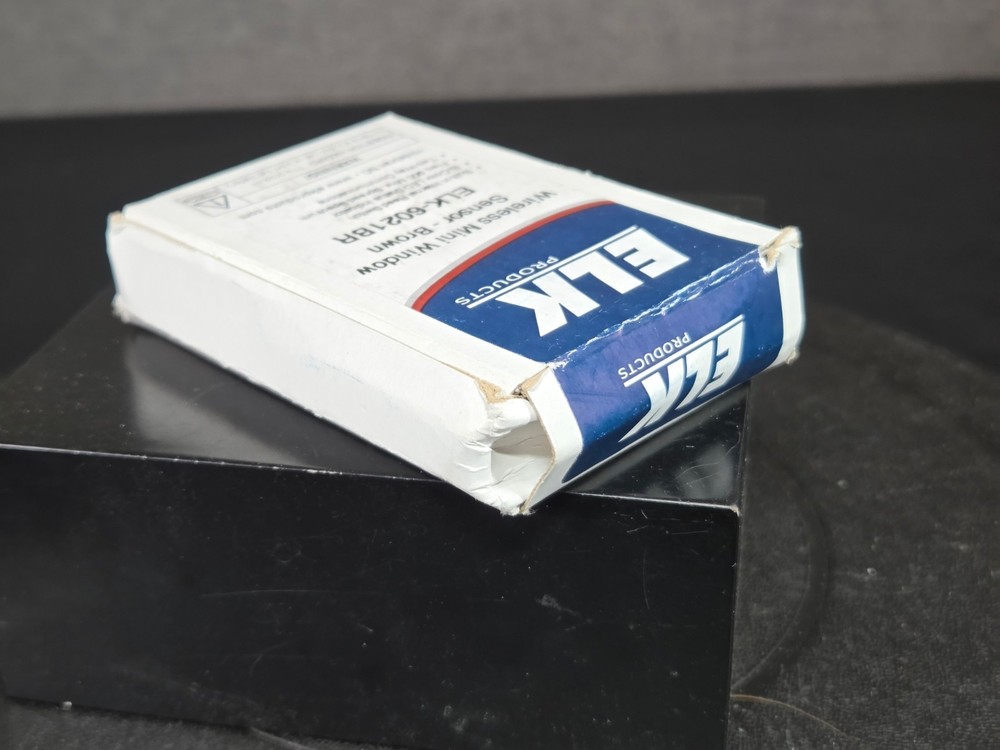 Elk 6021BR 2-Way Wireless Mini Window Sensor, Brown FAST SHIP!💨✅