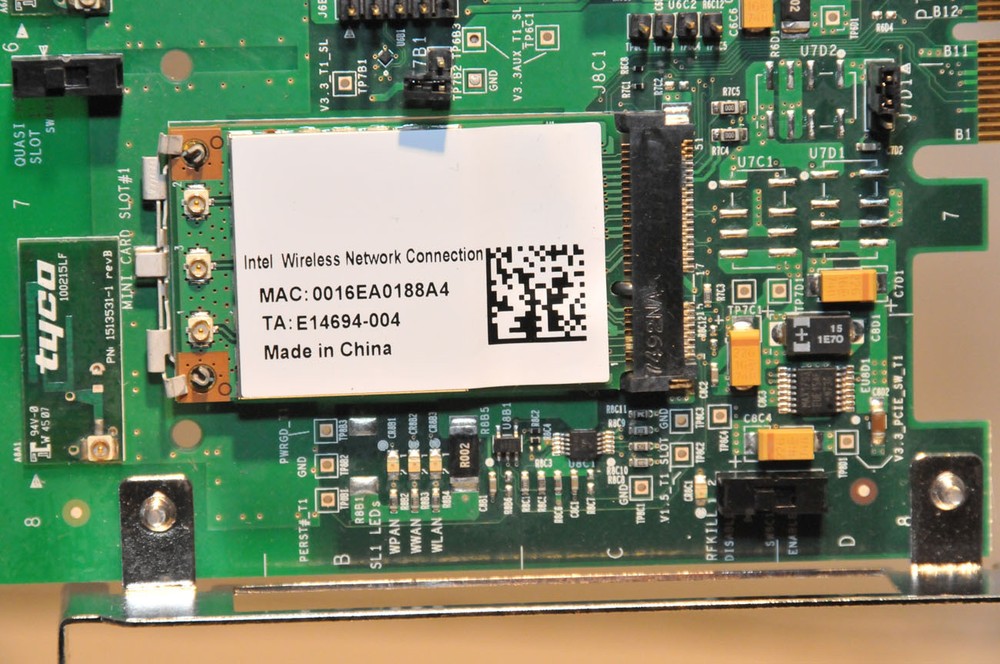Tyco / Intel Upham IV MINI-PCIe Interposer Reference Validation Board w/ WiFi