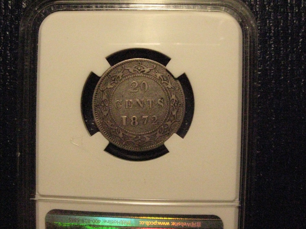 1872 Newfoundland coin set