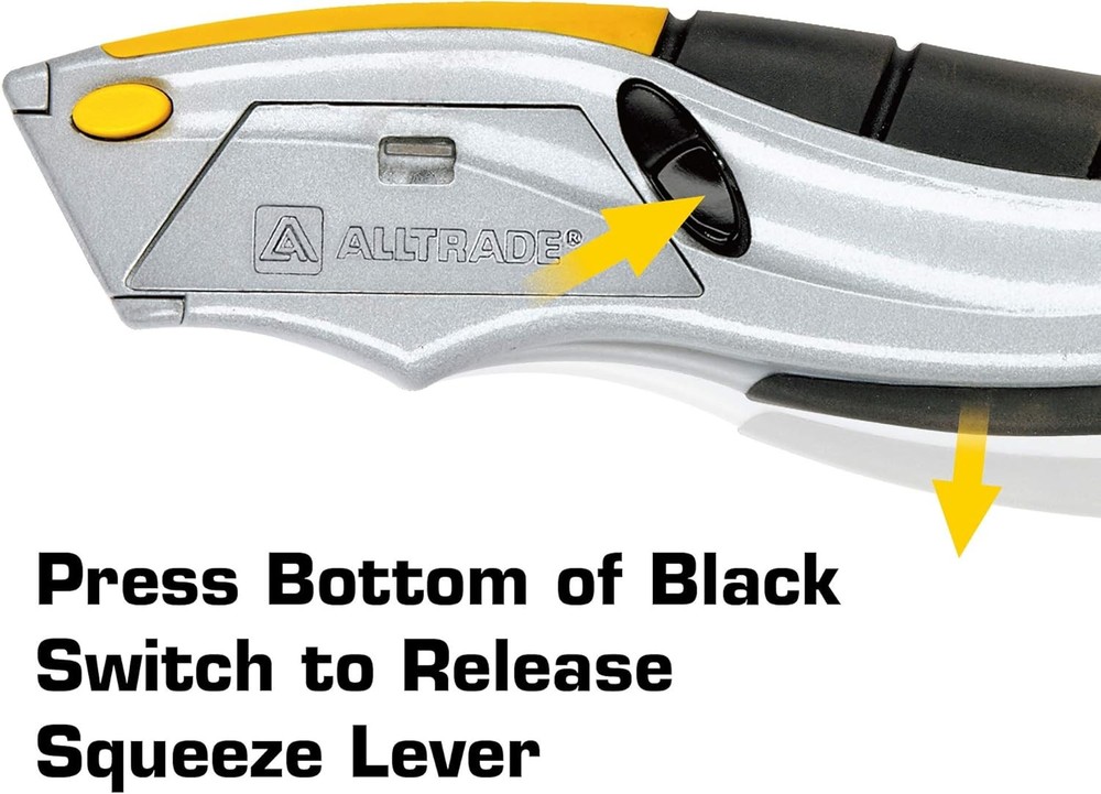 Squeeze Knife Auto Loading Utility Fastest Blade Change