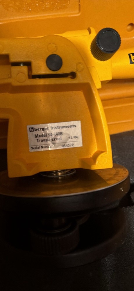Berger Instruments 54-140B Transit-Level with Hard Case