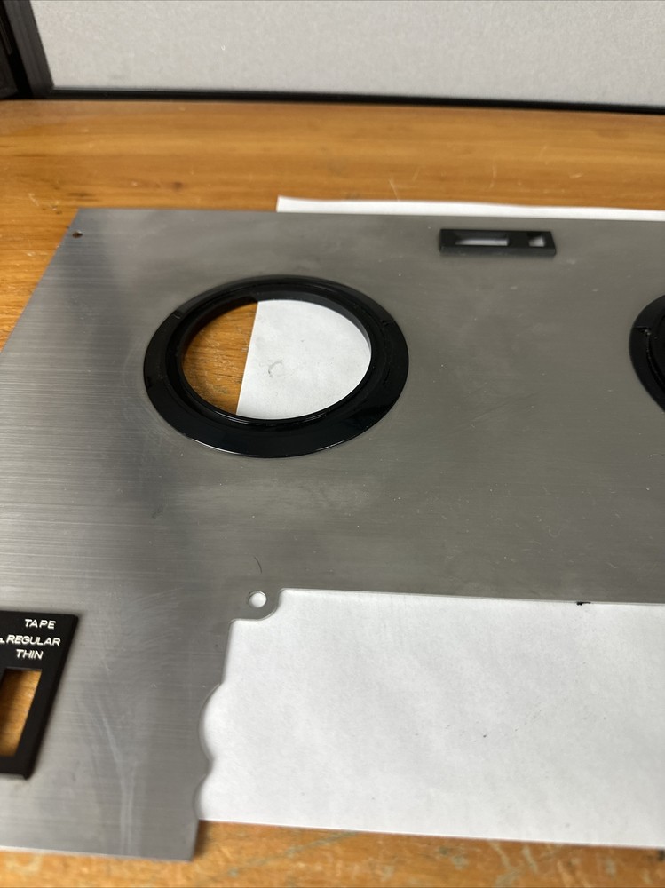 Vintage Teac A4070 G Replacement Part Upper Face Plate
