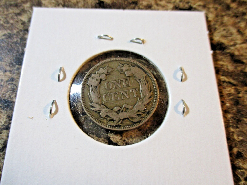 1857 FLYING EAGLE CENT FINE DDO WEA