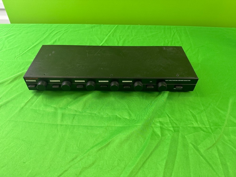 SpeakerCraft S6vc Multi-Room 6 Way Speaker Selector Protection Used AS IS