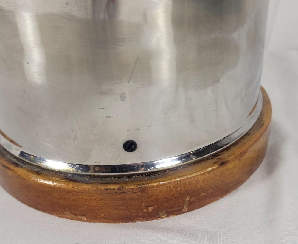 Vintage Danforth Constellation Stainless Steel Marine Compass 8" Base