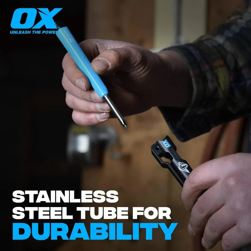 OX Tools Carpenter Pencils Pro Tuff Carbon Marking Pencil Mechanical Constructio