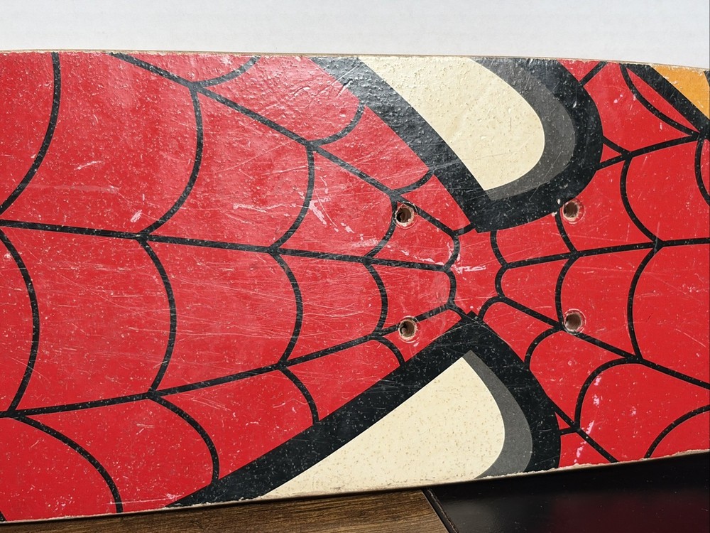 Spider Man 2011 Mini Skateboard Deck Masked Menace 21”x6”