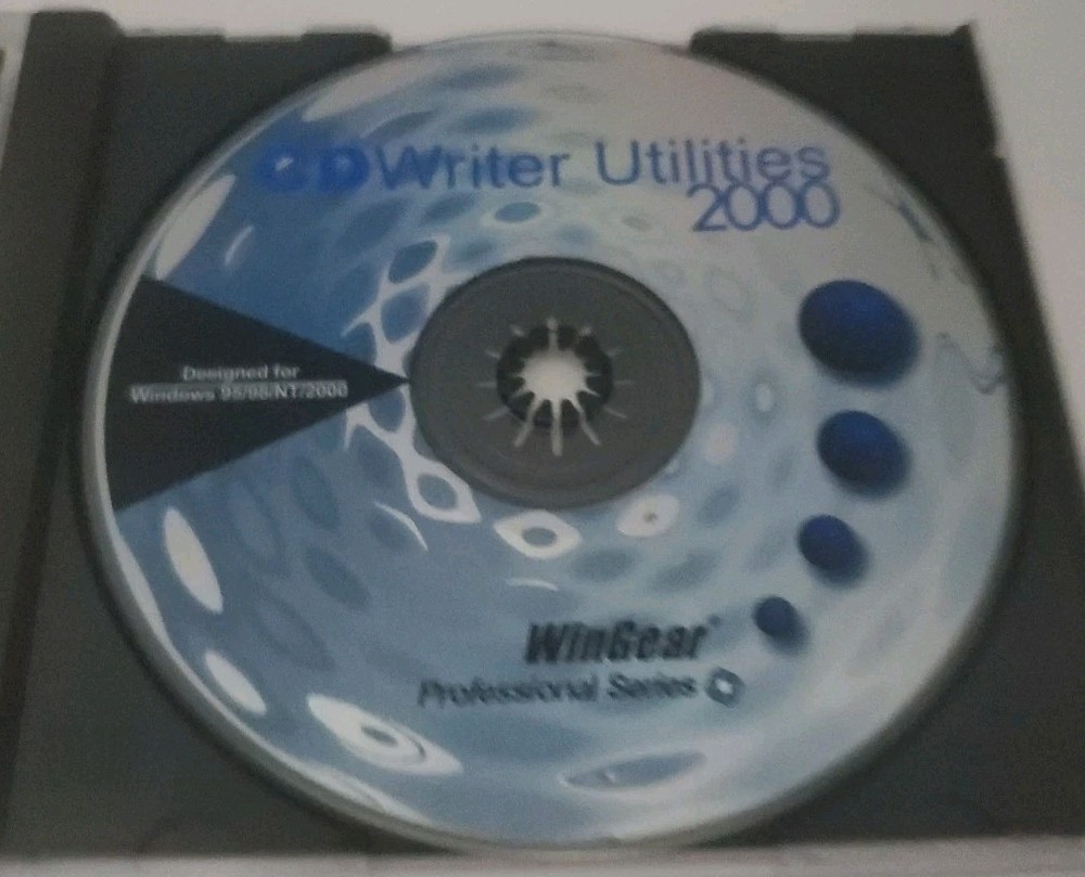 CD Writer Utilities 2000 WinGear Professional Series CD-ROM