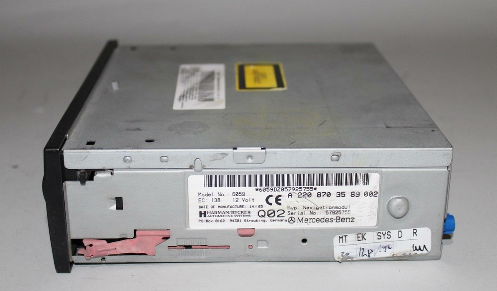 04 05 06 MERCEDES E320 DVD NAVIGATION PLAYER OEM