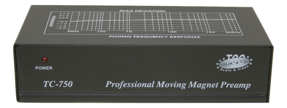 Technolink TC-750 Phono Preamp (85dB S/N!!); Black finish version