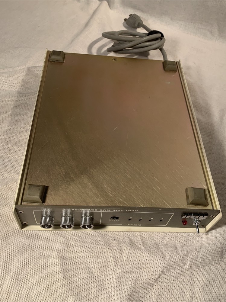 Vintage RCA Video Date Time Generator