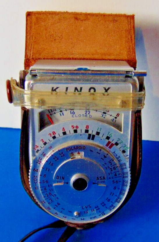 Kinox Type NE-3 Exposure Meter in Original Case