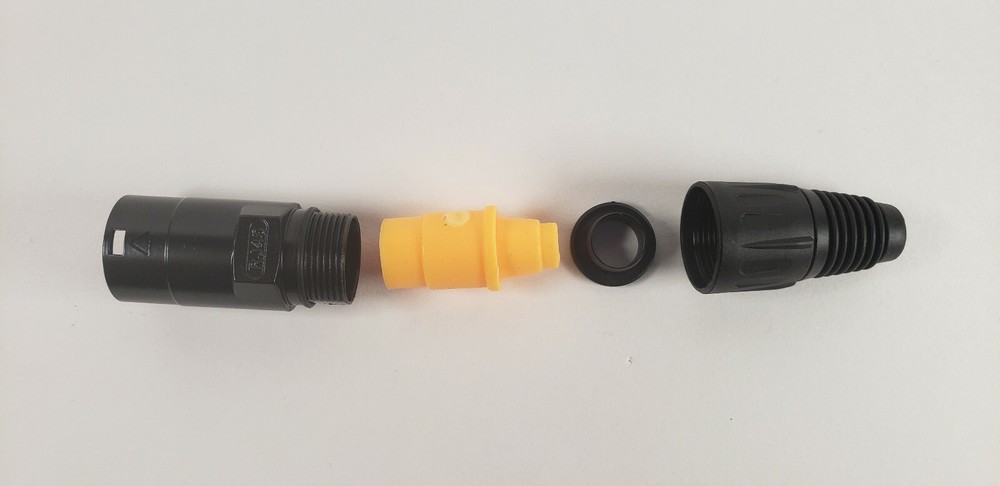 5x EtherCON RJ45 Male connector