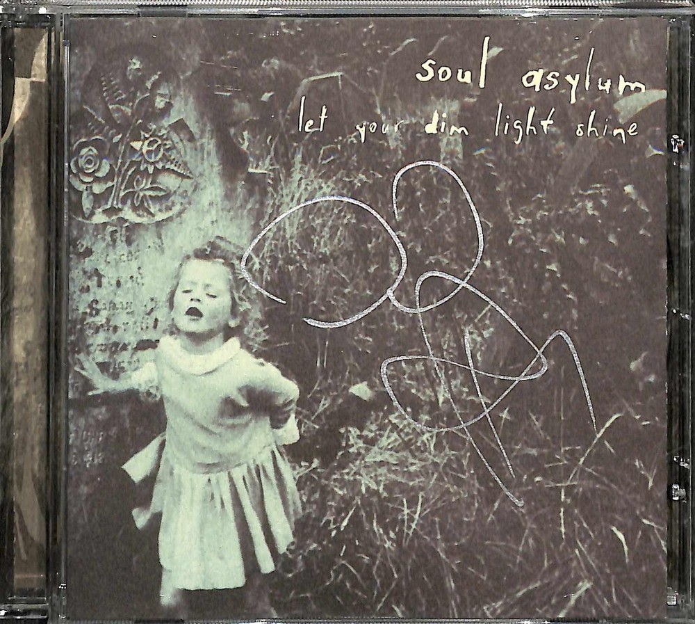 Dave Pirner Signed Soul Asylum CD Cover Let Your Dim Light Shine BAS